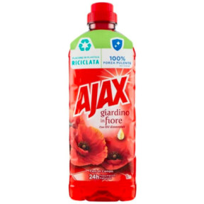 Засіб для миття підлоги універсальний Ajax Red Flowers 1 л 